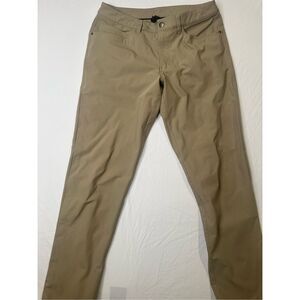 Lululemon Tan Men’s ABC Pant Slim Fit, size 31 x 30